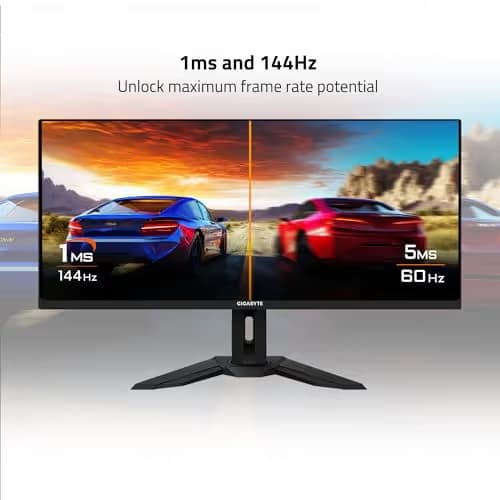 Gigabyte M34WQ 34" 1440p 144Hz IPS Monitor image
