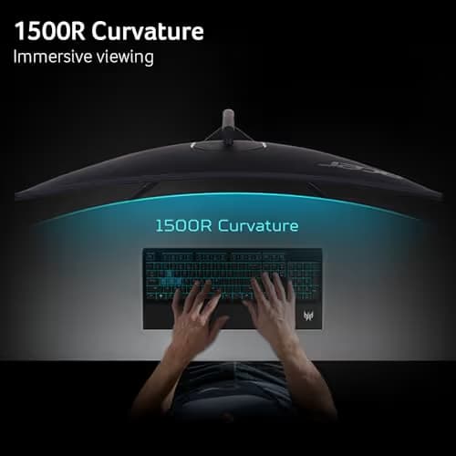 Acer EI322QUR Pbmiippx 31.5" 1500R Curved Monitor image