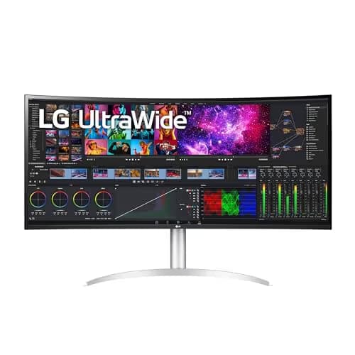 LG 40WP95C-W 39.7" 5K 72Hz IPS Curved Monitor image
