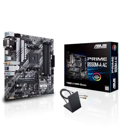 ASUS PRIME B550M-A AC AM4 DDR4 mATX image
