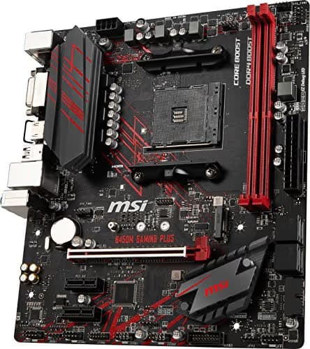 MSI B450M GAMING PLUS AM4 DDR4 Micro ATX image