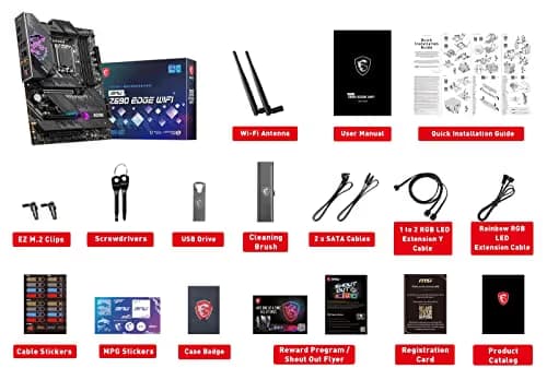 MSI MPG Z690 EDGE WIFI DDR5 ATX image