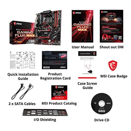 MSI B450 GAMING PLUS MAX image