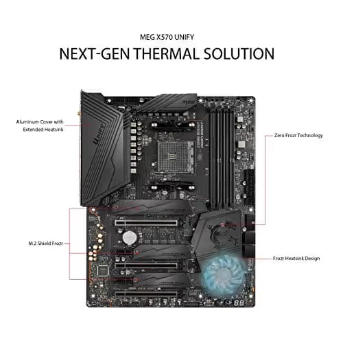 MSI X570 MEG UNIFY AM4 DDR4 ATX image