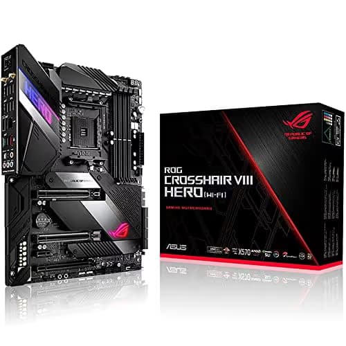 ASUS X570 ROG CROSSHAIR VIII HERO WIFI AM4 DDR4 ATX main image