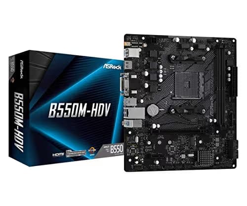 ASRock B550 M-HDV AM4 DDR4 Micro ATX image