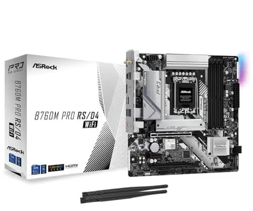 ASRock B760M PRO RS/D4 WiFi LGA1700 DDR4 Micro ATX image