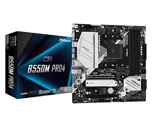 ASRock B550M Pro4 AM4 DDR4 Micro ATX main image