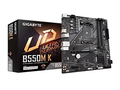 Gigabyte B550M K AM4 DDR4 Micro ATX image