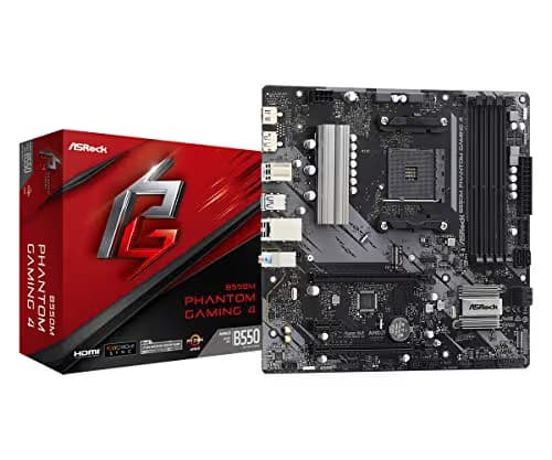ASRock B550M Phantom Gaming 4 AM4 DDR4 Micro ATX image