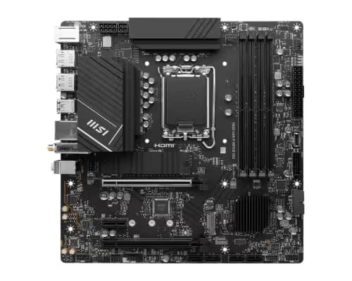 MSI PRO B760M-A WIFI LGA1700 DDR4 Micro-ATX image