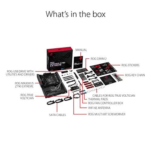 ASUS Z790 ROG MAXIMUS Z790 EXTREME WIFI DDR5 EATX image