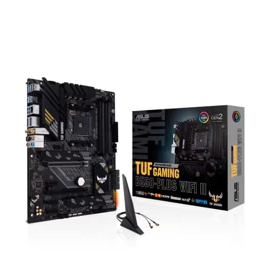 ASUS TUF GAMING B550-PLUS WIFI II AM4 DDR4 ATX main image
