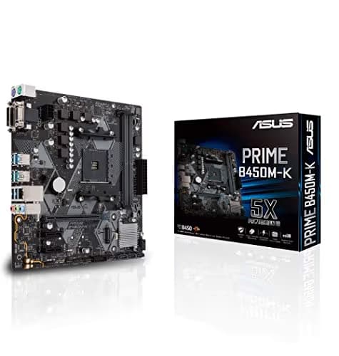 Asus B450 PRIME B450M-K AM4 DDR4 Micro ATX main image