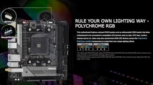 ASRock A520M-ITX/ac AM4 DDR4 Mini-ITX image