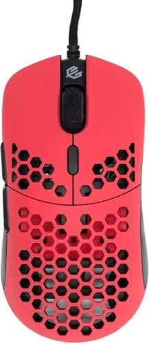 G-Wolves HT-M 3360 Red Wired Optical Mouse main image