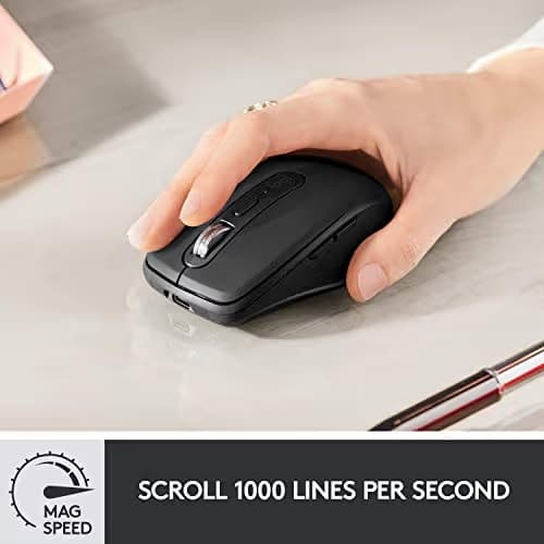 Logitech MX ANYWHERE 3 Bluetooth/Wireless/Wired Laser Mouse image