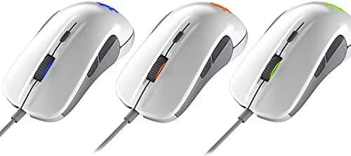 SteelSeries Rival 300 Orange / White Wired Optical Gaming Mouse image