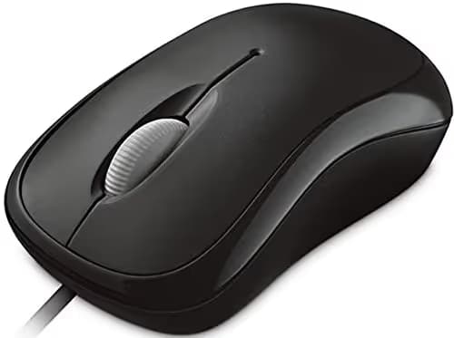 Microsoft 4YH-00002 White Wired Optical Mouse image