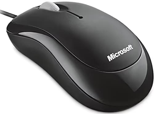 Microsoft 4YH-00002 White Wired Optical Mouse image