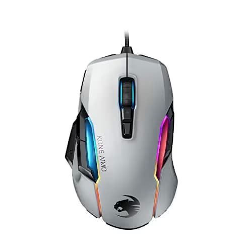 ROCCAT Kone AIMO Remastered White Wired Optical Gaming Mouse image