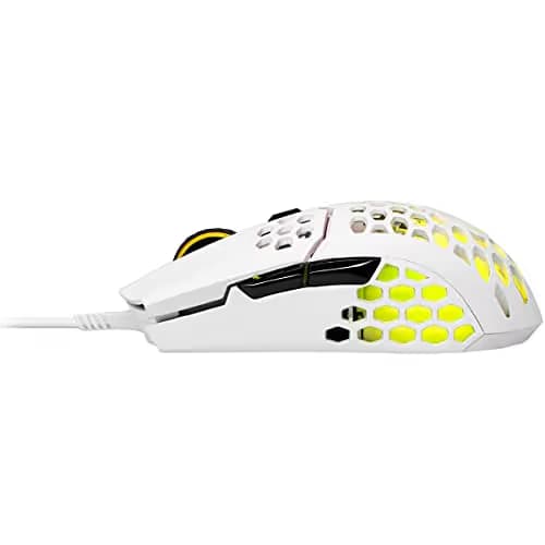Cooler Master MM711 Matte White Wired Optical Mouse image