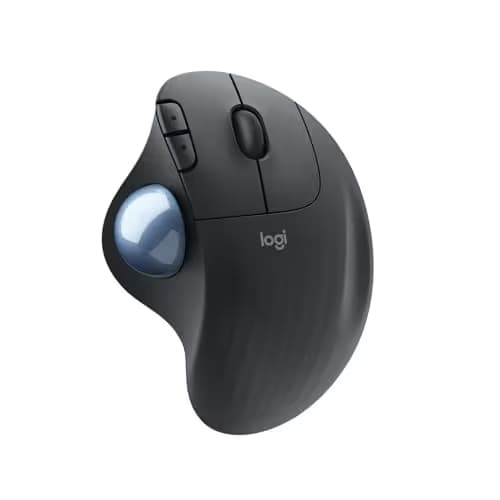 Logitech ERGO M575 Bluetooth Wireless Wired Optical Mouse image