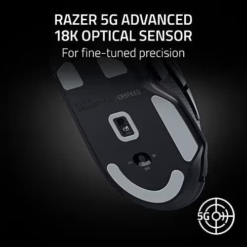 Razer Basilisk V3 X Hyperspeed Bluetooth Wireless Wired Optical Gaming Mouse image