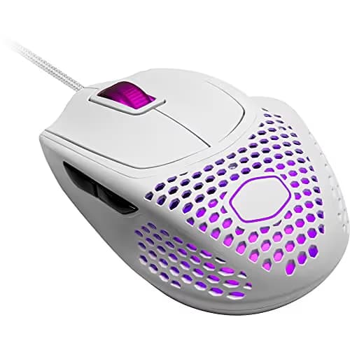 Cooler Master MM720 Matte White Optical Wired Gaming Mouse main image