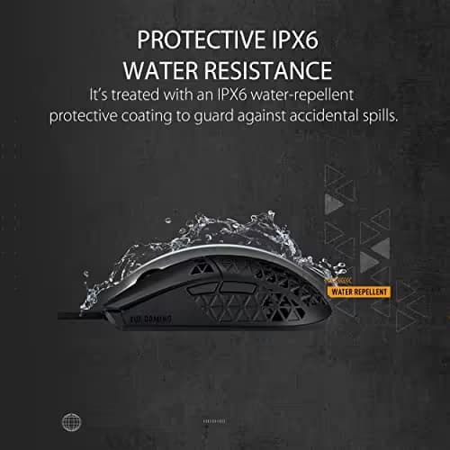 Asus TUF Gaming M4 Air Wired Optical Gaming Mouse image