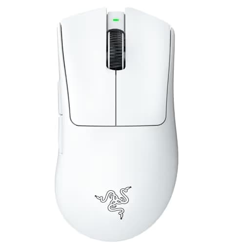 Razer DeathAdder V3 Pro Optical Wireless Gaming Mouse White main image