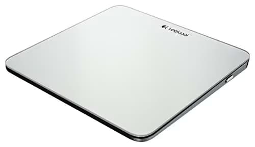Logitech Rechargeable Silver Bluetooth Wireless Trackpad for Mac image