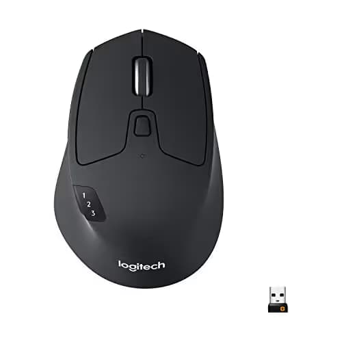 Logitech M720 Triathlon Bluetooth Optical Mouse image