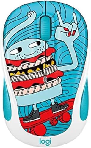 Logitech M325c Skate Burger Wireless Optical Mouse image