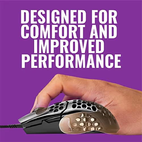 Cooler Master MM710 Glossy Black Wired Optical Mouse image