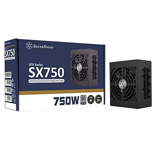 Silverstone SX750-PT Black SFX 750W Fully Modular 80+ Platinum Certified image