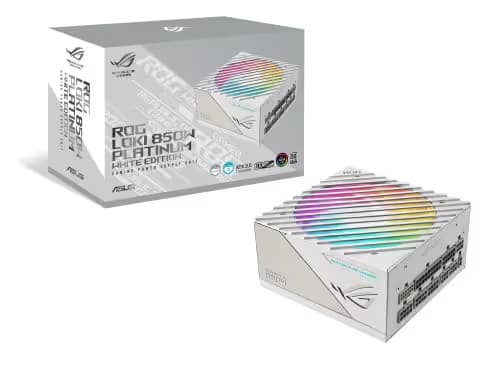 Asus ROG LOKI SFX White / Silver 850W Fully Modular 80+ Platinum Certified image
