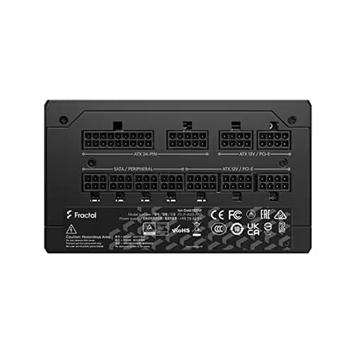 Fractal Design Ion Gold Black 550W Fully Modular 80+ Gold image