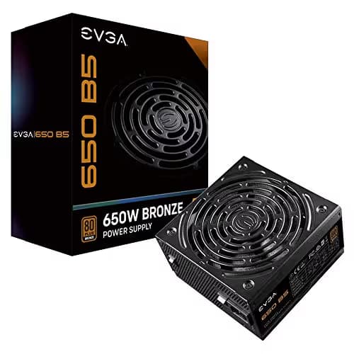 EVGA 650 B5 Black 650W Fully Modular 80+ Bronze Certified image