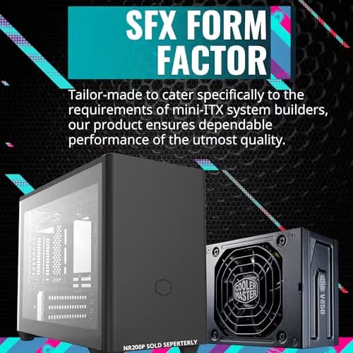 Cooler Master V650 SFX 650W Fully Modular 80+ Gold Certified image