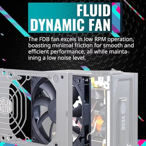 Cooler Master V650 SFX 650W Fully Modular 80+ Gold Certified image
