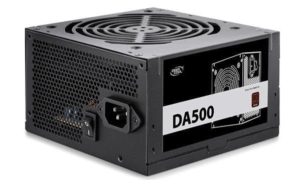 Deepcool DA500 Black / Gold 500W Non-Modular 80+ Bronze Certified main image