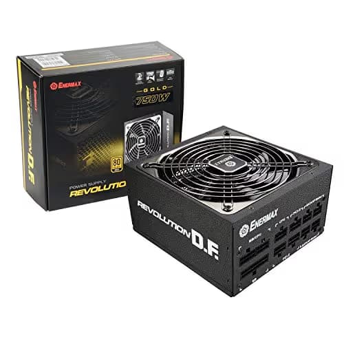 Enermax Revolution D.F. Black / Silver 750W 80+ Gold Fully Modular image