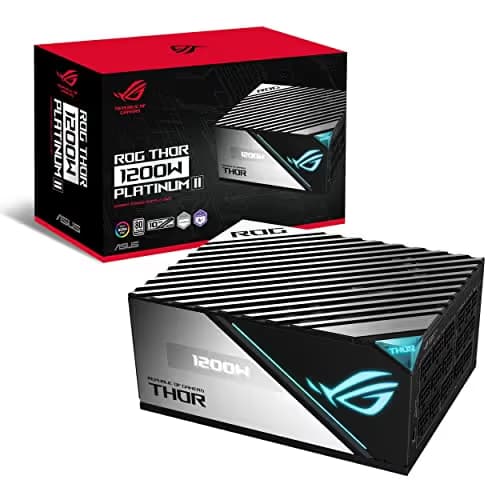 Asus ROG THOR 1200P2  ATX 1200W Fully Modular 80+ Platinum Silver / Black main image