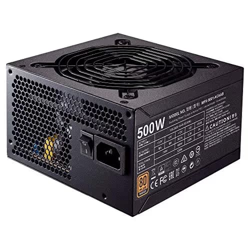 Cooler Master MWE Bronze 500W Non-Modular 80+ Bronze Certified ATX image