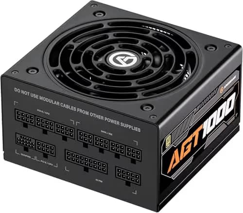 ARESGAME AGT Black 1000W Fully Modular 80+ Gold Certified main image