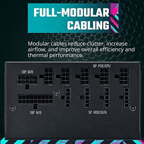 Cooler Master V750 Gold V2 Black 750W Fully Modular 80+ Gold image
