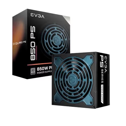 EVGA SuperNOVA 850 P5 Black / Teal 850W Fully Modular 80+ Platinum image