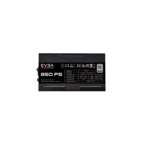 EVGA SuperNOVA 850 P5 Black / Teal 850W Fully Modular 80+ Platinum image