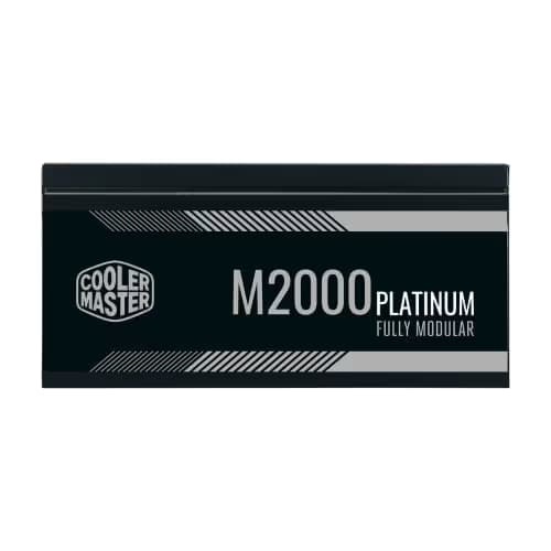 Cooler Master M2000 Black 2000W Fully Modular 80+ Platinum Certified image